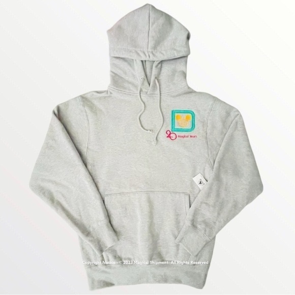 Disney Parks - Walt Disney World - Vault 20th Anniversary Hoodie Pullover - Picture 1 of 4